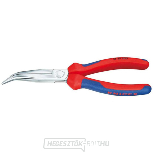 Félköríves fogó pengékkel (csőrös) 200 mm KNIPEX 26 25 200 - krómozott, többkomponensű hüvelyekkel Félköríves fogó pengékkel (csőrös) 200 mm KNIPEX 26 25 200 - krómozott, többkomponensű hüvelyekkel gallery main image