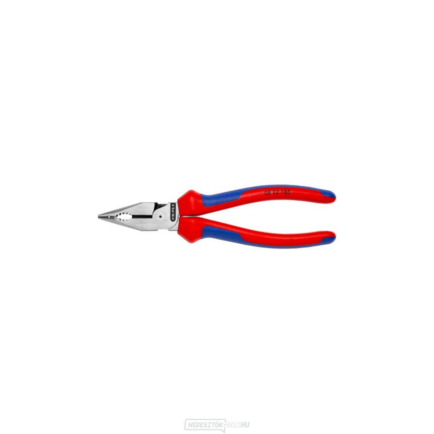 Kombinált keskeny lapos fogó 185 mm Knipex 08 22 185