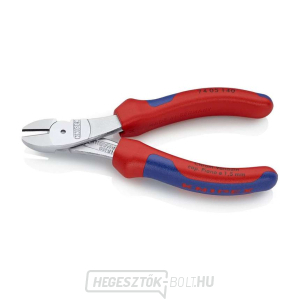 140 mm-es KNIPEX 74 05 140 - krómozott, többkomponensű hüvelyek gallery main image