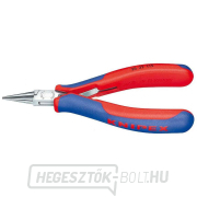 Elektronikai szerelőfogó 115 mm KNIPEX 35 32 115 - polírozott fej, többkomponensű hüvelyek gallery main image