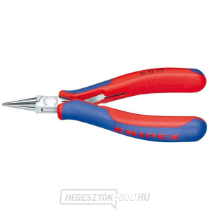 Elektronikai szerelőfogó 115 mm KNIPEX 35 32 115 - polírozott fej, többkomponensű hüvelyek gallery main image