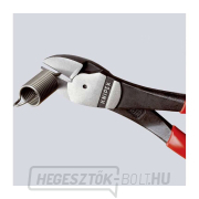 Motoros oldalvágó 200 mm KNIPEX 74 02 200 - polírozott fej, többkomponensű hüvelyek náhled