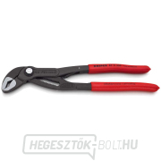 Cobra anyacsavarozó fogó 250 mm KNIPEX 87 11 250 - csiszolt fej, műanyag hüvelyek gallery main image