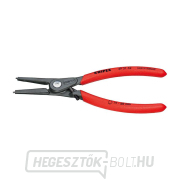 KNIPEX 49 31 A2 precíziós fogó külső gyűrűsbilincsekhez, 180 mm - csúszásmentes fogantyúval gallery main image