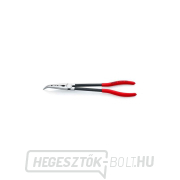 KNIPEX hosszú hajlított fogó 28 81 280, 280 mm - csiszolt fej, fekete gallery main image