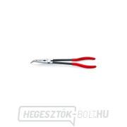 KNIPEX hosszú hajlított fogó 28 81 280, 280 mm - csiszolt fej, fekete KNIPEX hosszú hajlított fogó 28 81 280, 280 mm - csiszolt fej, fekete gallery main image