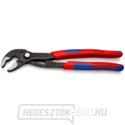 Cobra csőfogó 250 mm. KNIPEX 87 02 250 - DIN ISO 8976 - polírozott fej, többkomponensű hüvelyek náhled