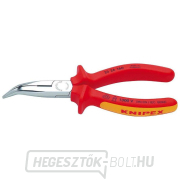 Félköríves fogó pengékkel rádiótechnikához 160 mm- 1000V. KNIPEX 25 26 160 - krómozott, többkomponensű VDE hüvelyek gallery main image