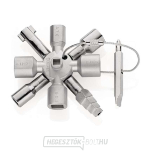 Knipex 00 11 01 iker kulcs csatlakozódobozokhoz Knipex 00 11 01 iker kulcs csatlakozódobozokhoz gallery main image