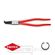 300 mm-es körkörös fogó, belső íves. Knipex 44 21 J41 - DIN 5256 D. Polírozott, műanyag bevonatú. 300 mm-es körkörös fogó, belső íves. Knipex 44 21 J41 - DIN 5256 D. Polírozott, műanyag bevonatú. gallery main image
