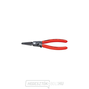 KNIPEX 48 31 J1 precíziós fogó rögzítőgyűrűkhöz, 140 mm - szürke foszfátozott, csúszásmentes műanyagból KNIPEX 48 31 J1 precíziós fogó rögzítőgyűrűkhöz, 140 mm - szürke foszfátozott, csúszásmentes műanyagból gallery main image