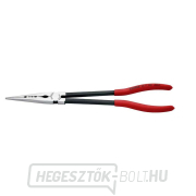 KNIPEX 28 71 280 hosszú egyenes fogó, 280 mm - polírozott fej, fekete KNIPEX 28 71 280 hosszú egyenes fogó, 280 mm - polírozott fej, fekete gallery main image