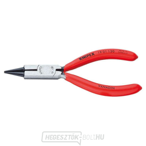 Ékszerhajlító fogó 130 mm. KNIPEX 19 01 130 - polírozott, műanyag hüvelyek Ékszerhajlító fogó 130 mm. KNIPEX 19 01 130 - polírozott, műanyag hüvelyek gallery main image