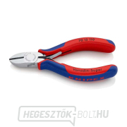 Oldalvágó fogó 110 mm Knipex 70 15 110 - krómozott, kétkomponensű hüvelyek gallery main image