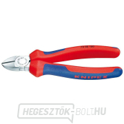 Oldalvágó fogó 180 mm KNIPEX 70 05 180 - krómozott, többkomponensű hüvelyek gallery main image