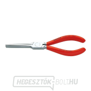 Lapos fogó 160 mm KNIPEX 33 01 160 - polírozott fej, műanyag hüvelyek gallery main image