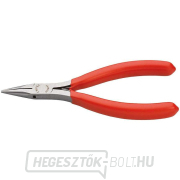 Elektronikai szerelőfogó 115 mm KNIPEX 35 21 115 - polírozott fej, műanyag hüvelyek gallery main image