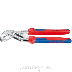 Vízvezeték fogó Alligator 180 mm KNIPEX 88 05 180 - krómozott, többkomponensű hüvelyek Vízvezeték fogó Alligator 180 mm KNIPEX 88 05 180 - krómozott, többkomponensű hüvelyek gallery main image