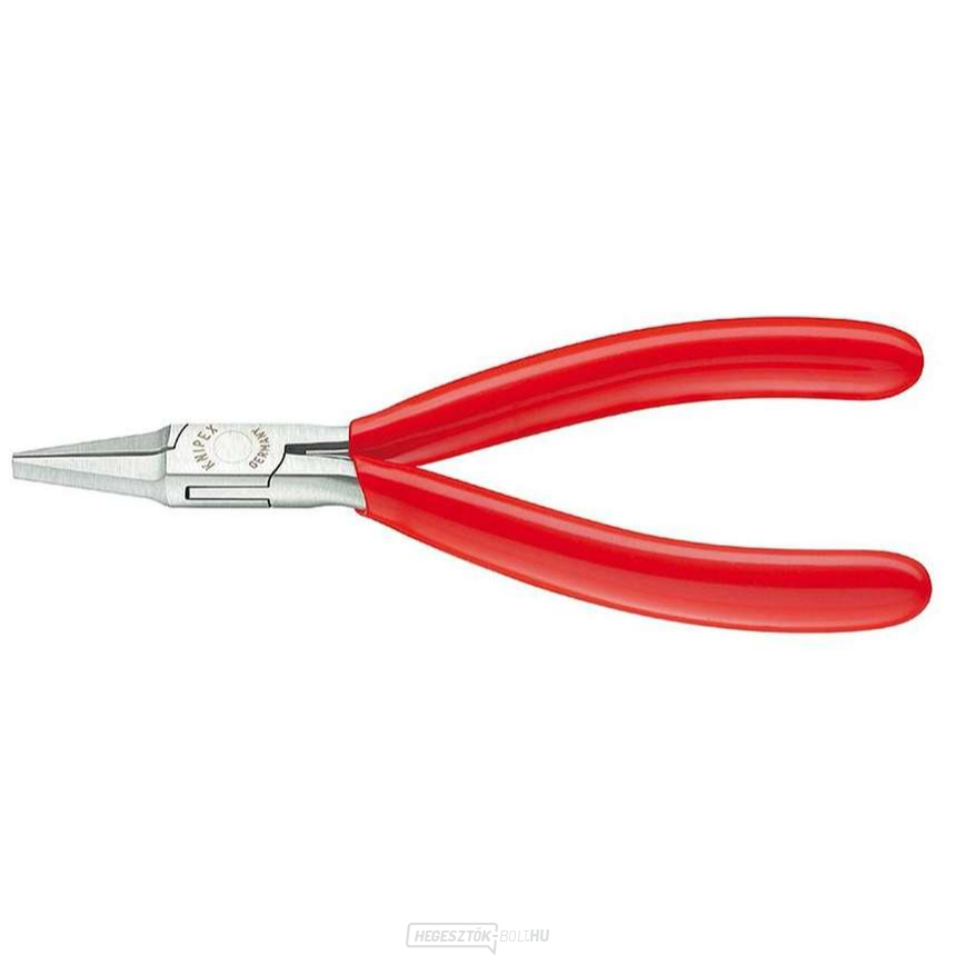 Elektronikai szerelőfogó 115 mm KNIPEX 35 11 115 - polírozott fej, műanyag hüvelyek