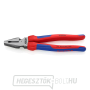 Erő kombinált fogó 225 mm. KNIPEX 02 02 225 - polírozott fej, többkomponensű hüvelyek gallery main image