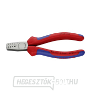 Sajtolófogó 145 mm Knipex 97 62 145 A - polírozott fej, többkomponensű hüvelyekkel Előnézet 