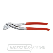 Vízvezeték fogó Alligator 180 mm KNIPEX 88 03 180 - krómozott, műanyag hüvelyekkel Vízvezeték fogó Alligator 180 mm KNIPEX 88 03 180 - krómozott, műanyag hüvelyekkel gallery main image