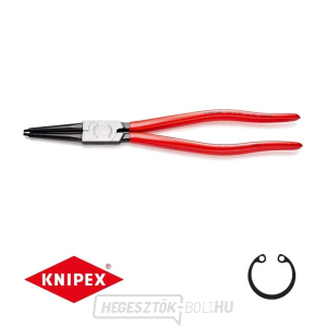Körfogó fogó 320 mm, belső egyenes. Knipex - 44 11 J4 - DIN 5265 C. Polírozott, műanyag bevonattal. Körfogó fogó 320 mm, belső egyenes. Knipex - 44 11 J4 - DIN 5265 C. Polírozott, műanyag bevonattal. gallery main image