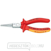 Langbeck típusú félkörfogó (meghosszabbított pofákkal) 160 mm - 1000V. KNIPEX 30 36 160 - krómozott, többkomponensű VDE... gallery main image