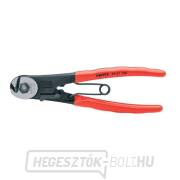 Kábel- és drótkötélolló 150 mm Knipex 95 61 150 Kábel- és drótkötélolló 150 mm Knipex 95 61 150 gallery main image