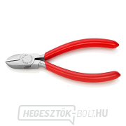 Oldalvágók elektromechanikához 125 mm KNIPEX 76 03 125 - krómozott, műanyag hüvelyekkel gallery main image