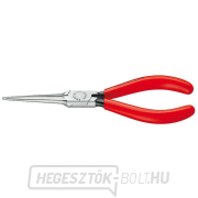 KNIPEX 31 11 160 Félkör alakú tűfogó fogó 160 mm-es fogáshoz - polírozott fej, műanyag hüvelyek gallery main image