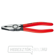 Kombinációs fogó 250 mm. KNIPEX 03 01 250 - polírozott, műanyag hüvelyek gallery main image