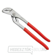 Vízvezeték fogó 250 mm-es hornyolt csuklóval. KNIPEX 89 03 250 - krómozott, műanyag hüvelyekkel. gallery main image