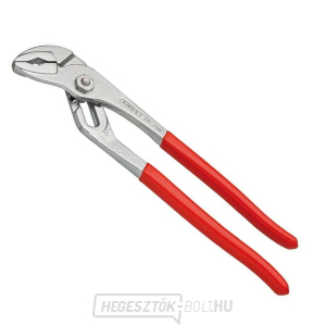 Vízvezeték fogó 250 mm-es hornyolt csuklóval. KNIPEX 89 03 250 - krómozott, műanyag hüvelyekkel. Vízvezeték fogó 250 mm-es hornyolt csuklóval. KNIPEX 89 03 250 - krómozott, műanyag hüvelyekkel. gallery main image