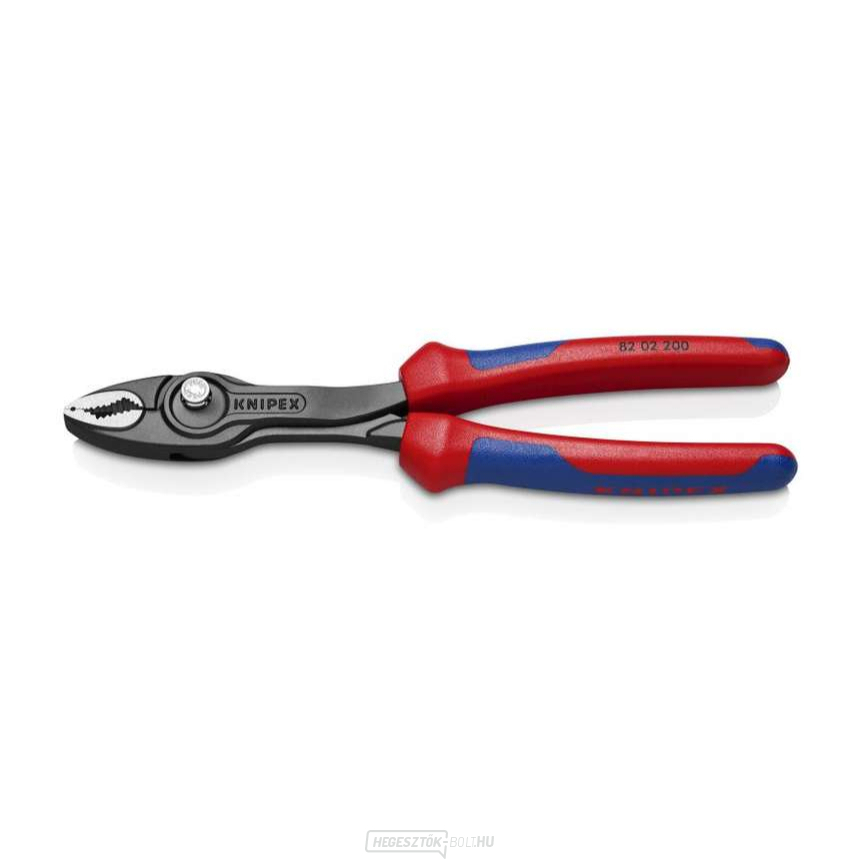 TwinGrip fogó 200mm, KNIPEX 82 02 200