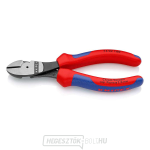 160 mm-es KNIPEX 74 02 160 - polírozott fej, többkomponensű hüvelyek gallery main image