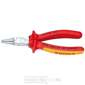 Körfogó 160 mm VDE (1000 V). KNIPEX 22 06 160 - krómozott, többkomponensű hüvelyes fogó. Körfogó 160 mm VDE (1000 V). KNIPEX 22 06 160 - krómozott, többkomponensű hüvelyes fogó. gallery main image