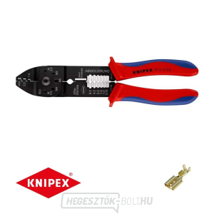 Knipex krimpelő fogó 215 mm 97 21 215 B gallery main image