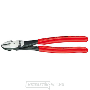 Elektromos oldalvágó 180 mm KNIPEX 74 01 180 - polírozott fej, műanyag hüvelyek Elektromos oldalvágó 180 mm KNIPEX 74 01 180 - polírozott fej, műanyag hüvelyek gallery main image