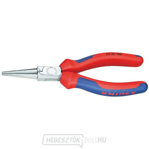 Félkörfogó Langbeck 160 mm-es típus (meghosszabbított pofákkal) KNIPEX 30 35 160 - krómozott, többkomponensű hüvelyek Félkörfogó Langbeck 160 mm-es típus (meghosszabbított pofákkal) KNIPEX 30 35 160 - krómozott, többkomponensű hüvelyek gallery main image