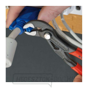 Mini-Cobra csőfogó 125 mm. Knipex 87 01 125 - polírozott fej, műanyag hüvelyek náhled