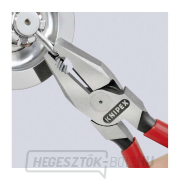 Erő kombinált fogó 200 mm. KNIPEX 02 02 200 - polírozott fej, többkomponensű hüvelyek Előnézet 