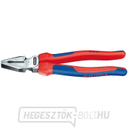 Erő kombinált fogó 200 mm. KNIPEX 02 02 200 - polírozott fej, többkomponensű hüvelyek Előnézet 