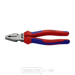 Erő kombinált fogó 200 mm. KNIPEX 02 02 200 - polírozott fej, többkomponensű hüvelyek gallery main image