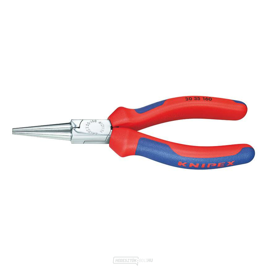 Félkörfogó Langbeck 140 mm-es típus (meghosszabbított pofákkal) KNIPEX 30 35 140 - krómozott, többkomponensű hüvelyek Félkörfogó Langbeck 140 mm-es típus (meghosszabbított pofákkal) KNIPEX 30 35 140 - krómozott, többkomponensű hüvelyek gallery main image