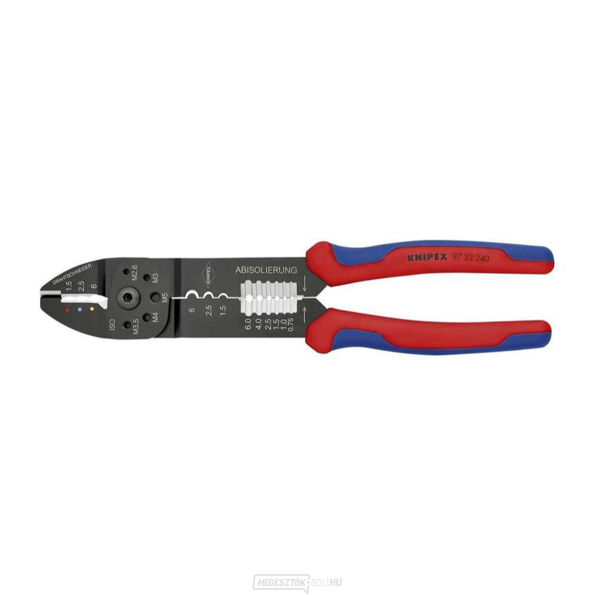 Knipex krimpelő fogó 240 mm 97 32 240 Knipex krimpelő fogó 240 mm 97 32 240 gallery main image