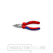 Kombinációs fogó KNIPEX 08 22 145, 145 mm - polírozott fej, többkomponensű hüvelyek gallery main image