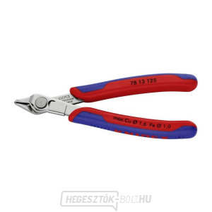 Elektronikus Super Knips® Knipex 125 mm-es oldalvágó fogó gallery main image