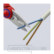 Knipex villanyszerelő olló 95 05 10 SB krimpelővel Előnézet 