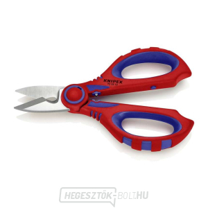 Knipex villanyszerelő olló 95 05 10 SB krimpelővel Knipex villanyszerelő olló 95 05 10 SB krimpelővel gallery main image